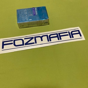 V2 fozmafia 抜きステッカー 青 USDM フォズマフィア フォレスター fozzy スバル sf5 sf9 sg5 sg9 sh5 sh9 shj sj5 sjg sk5 sk9 ske