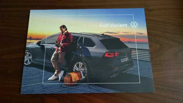VW ゴルフ ヴァリアント カタログ 2021年7月 Golf Variant