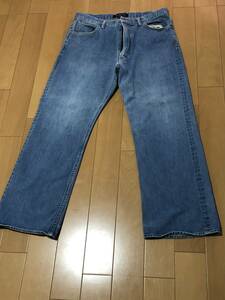 FAT jeans boots cut made in Japan 