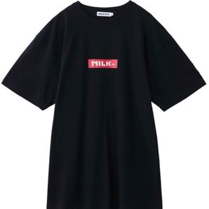 新品未使用 ミルクフェド Tシャツ MENS S/S TEE BAR RED