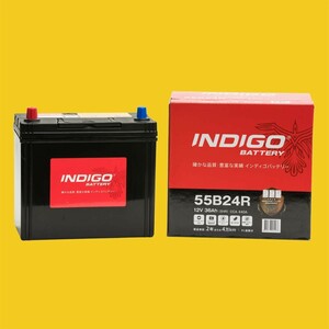 [ indigo battery ]55B24R Komatsu factory power shovel PC12UU interchangeable :46B24R,50B24R new goods with guarantee Maintenance Free immediate payment 