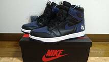 NIKE AIR JORDAN 1 RETRO HIGH OG SPIKE LEE FORT GREENE MARS BLACKMON 26.5cm 705588-550 プロモ ジョーダン1 BRED BANNED CHICAGO ROYAL_画像1