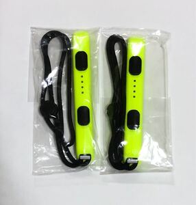 Nintendo Switch Joy-Con ストラップ ネオンイエロー2本セット