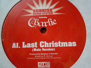 12インチ2枚　　SUNRISE SOUND SYSTEM feat. CHARLIE / LAST CHRISTMAS　WHIGFIELD / LAST CHRISTMAS(DANCE REMIX)　使える2枚　♪