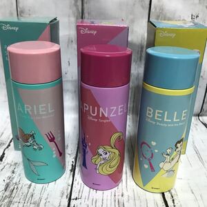 新品 ★3本★アリエル ラプンツェル ベル プチステンレスマグボトル