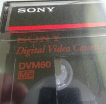 【新品・未使用】SONY　ソニー　デジタルビデオカセット　MiniDV　DVM60　2021100023_1_画像2