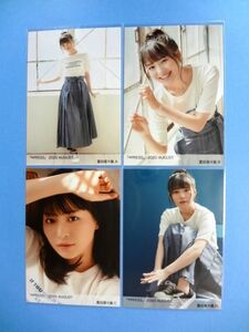 ノイミー ≠ME 冨田菜々風 生写真 A B C D 4種 コンプ / ノイプレ ≠PRESS 2020 AUGUST 8月 / 送料250円～