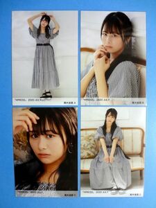 ノイミー ≠ME 尾木波菜 生写真 A B C D 4種 コンプ / ノイプレ ≠PRESS 2020 JULY 7月 / 送料250円～