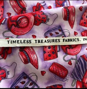 USAコットン TIMESS TRESURES fabric