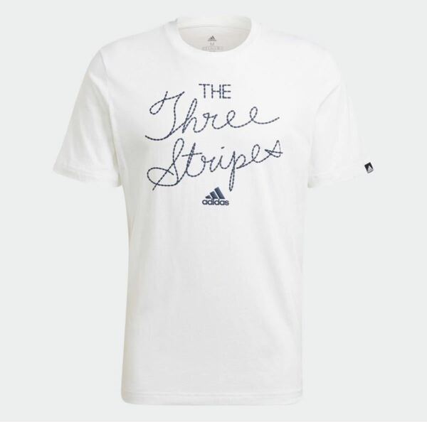 adidas 3-STRIPES SLOGAN T-shirt