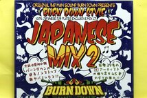 レゲエ・ダブ・MIX・DJ　　BURN DOWN STYLE JAPANESE MIX 2　☆未開封・新品☆_画像1