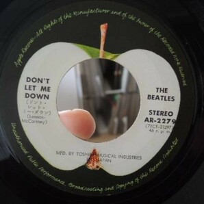 0/EP/Apple/ビートルズ/ゲット・バック/Beatlesの画像3