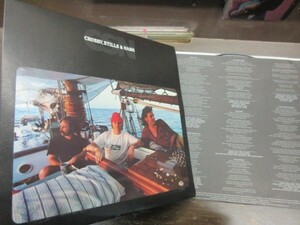 Y３///LP////クロスビー・スティルス・ナッシュ（Crosby Stills Nash）Atlantic US MAT STA-773875 D/シール貼り付けジャケ