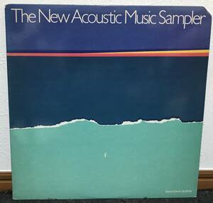レア アナログ LP ◆ Rounder Records コンピレーションアルバム ◆ The New Acoustic Music Sampler ◆ Rob Wasserman Pierre Bensusan
