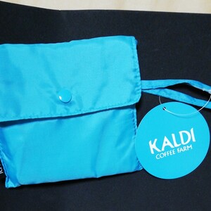 エコバッグ KALDI COFFEE FARM 水色 エコバッグ カルディ