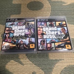 PS3 グランド・セフト・オート エピソード・フロム・リバティー・シティ&Ⅴ 2本セット