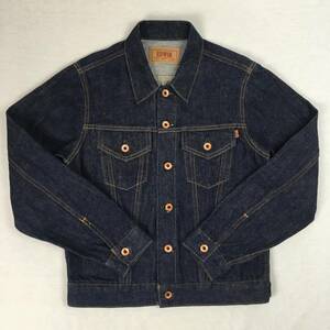 [ прекрасный товар ]EDWIN Edwin 5550-0050 сделано в Японии джинсовый жакет M размер Denim жакет 