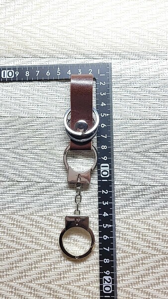 本革　キーホルダー　レザークラフト　ハンドメイド