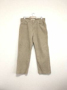 Levi’s コーデュロイ パンツ 569 W36 L34 Loose Straight ベージュ リーバイス ジーンズ ワイド ルーズ Big