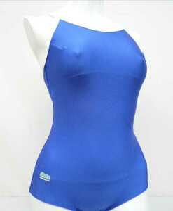 New / 5L / Top Ace Unitikasil Esta Brand / T -Back Women School Swimsuit / Blue X White