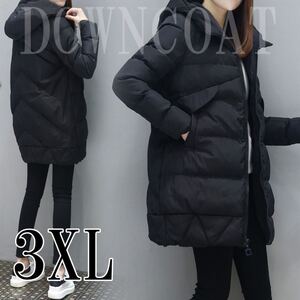 中綿ダウンコート ダウンジャケット 3XL アウター コート コートジャケット レディース