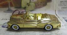 ☆レア絶版*Signature Models*1/32*1953 Buick Skylark Convertible ゴールド≠フランクリンミント_画像5