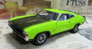 ★激レア絶版*世界1008台*AUTOart*1/18*Ford XA Falcon Coupe Superbird ライム≠京商