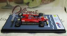 ★激レア絶版*世界20台*BBR*1/43*Ferrari 126 C2 #28 1982 USA GP*Didier Pironi*フェラーリ≠MR_画像6