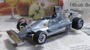 ☆絶版*世界1500台*EXOTO*1/18*1975 Ferrari 312T アルミ*フェラーリ≠BBR