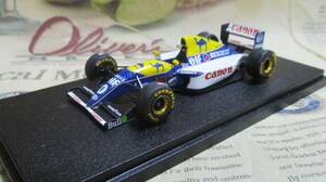 * rare *Tameo final product *1/43*1993 Williams Renault FW15C #0 Camel 1993 European GP*Damon Hill≠BBR