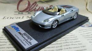 ☆激レア絶版☆BBR*1/43*Ferrari 360 Barchetta シルバー*フェラーリ≠APM,MR