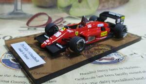 * очень редкий * Pro сборный *Tameo конечный продукт *1/43*Ferrari 156/85 #28 Marlboro 1985 Brazilian GP*Rene Arnoux* Ferrari ≠BBR