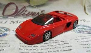 * ultra rare * final product *Hostaro*1/43*Ferrari Mythos by Pininfarina red * Ferrari ≠BBR,MR