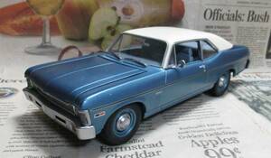 * мир 1200 шт. *GMP*1/18*1970 Chevrolet Nova Beverly Hills Cop