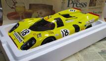 ★レア絶版*Minichamps PMA*1/12*Porsche 917K #18 1970 Le Mans 24h イエロー*ポルシェ_画像1