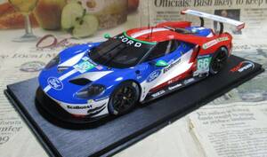 ★激レア絶版★TOP SPEED*1/18*Ford GT #66 LMGTE Pro*2016 Le Mans 24h*フォード≠AUTOart