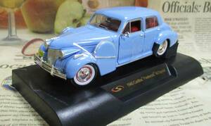 ☆レア絶版*Signature Models*1/32*1940 Cadillac Fleetwood 60 Special ライトブルー≠フランクリンミント