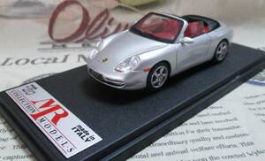 ☆絶版*MR*1/43*Porsche 911 Carrera Cabrio 1998 シルバー*ポルシェ≠BBR