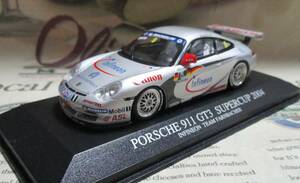 ☆レア絶版*非売品☆Minichamps PMA*1/43*Porsche 911 GT3 #5 Supercup 2004