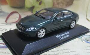 ★ディーラー限定*Minichamps PMA*1/43*Mercedes-Benz CLS C219 2004 グリーン*ベンツ