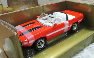 * out of print * world 2500 pcs *Ertl/GMP*1/18*1970 Ford Mustang Shelby GT-500 red 