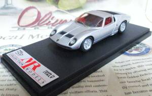 ☆激レア絶版*MR*1/43*1968 Lamborghini Miura S Salone di Parigi 1968 シルバー*ミウラ≠BBR