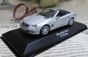 ☆ディーラー限定*Minichamps PMA*1/43*Mercedes-Benz SL 500 R230 シルバーメタリック*ベンツ