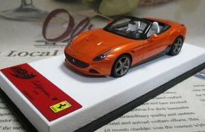 ☆世界15台★BBR*1/43*Ferrari California T Spider オレンジメタリック*フェラーリ