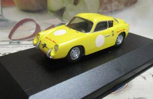 * распроданный *Provence*1/43*Fiat Abarth 750 GT Zagato 1959 желтый ≠BBR,MR