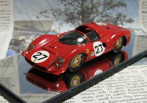 ★激レア絶版★Dallari*1/43*Ferrari 330P3 #27 1966 Sebring 12h*フェラーリ≠BBR,MR