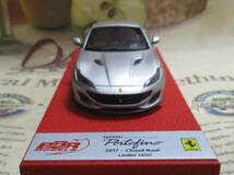 ☆絶版*世界20台☆BBR*1/43*Ferrari Portofino IAA Frankfurt 2017 マットアルミニウム*フェラーリ≠MR_画像3