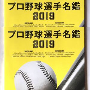 【MonoMax 2019年5月号付録】プロ野球選手名鑑 2019（未読品×2冊）