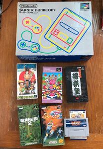スーパーファミコン本体 + ソフト6本