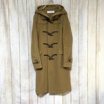 【UNITED ARROWS】ユナイテッドアローズ ダッフルコート ロングコート 36/Sサイズ相当 ベージュ レディース ウール 日本製_画像2